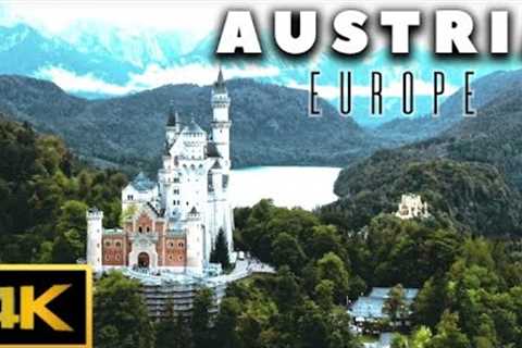 Flying Aerial view of Austria 🇦🇹 ~by drone [4K]  video||@contentFly61