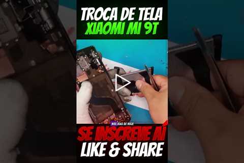 Câmera Invisível! Troca de Tela Frontal Display LCD Xiaomi Mi 9t | Sydney CBD Repair Centre