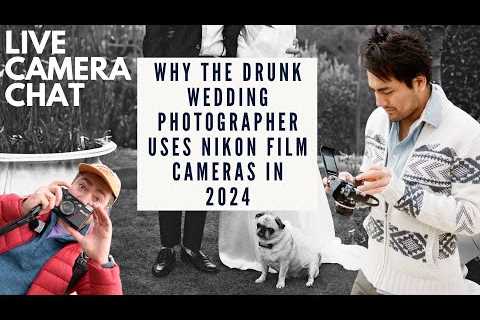 Why David Cruz The Drunk Wedding Photographer uses Nikon Film Cameras in 2024 - LIVE CAMERA CHAT