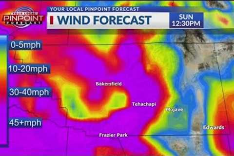 Strong winds expected to hit Kern County