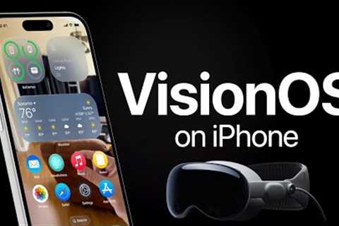 Try Vision Pro on iPhone - Vision Pro iOS (DEMO)