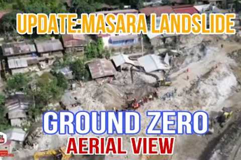 UPDATE: MASARA LANDSLIDE  AERIAL VIEW GROUND ZERO #MASARALANDSLIDE Glenn Saligumba Channel