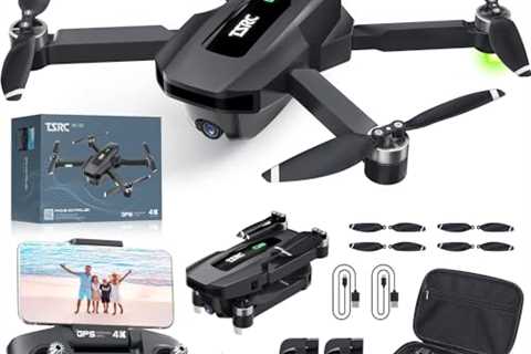 Tenssenx GPS Drone: 4K Camera, Auto Return, More