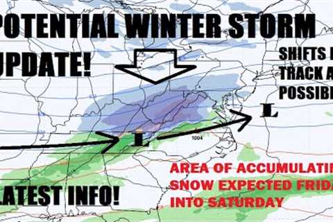 Winter storm update! Two systems will bring accumulating snow to areas. Latest info!