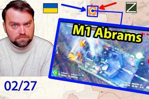 Update from Ukraine | First Abrams loss | Ruzzia Advances on the East but trapped on the South