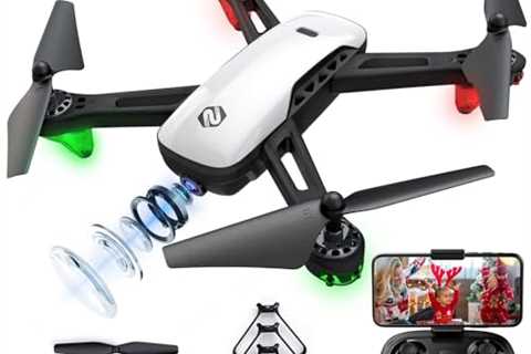 SANROCK U52 Drone - Adult and Kid-Friendly Camera Quadcopter