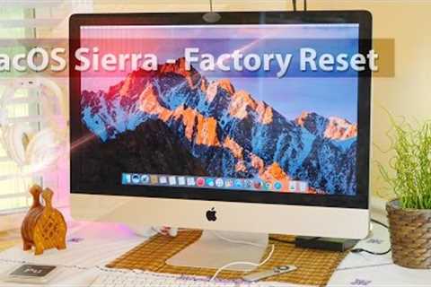 Mac : Factory reset / Fresh install ( macOS Sierra , Mojave ) by GadgetsXray
