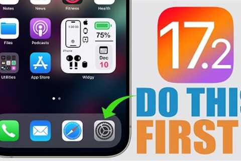 iOS 17.2 - DO This First After Updating !