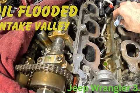 Damaged Lower Intake! Plastic Threads! Jeep Wrangler 3.6 Pentastar Pt 2