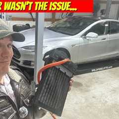 Tesla Model S PTC Heater Replacement - Someone was Here Before!! Uh-oh