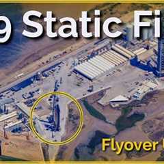 S29 Testing and Flame Trench Construction! Starbase Flyover Update 36