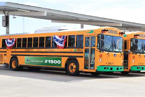 Blue Bird delivers its 1,500th electric school bus