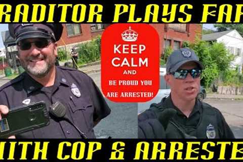 Frauditor Plays FAFO Game With Wrong Cop & Arrested!