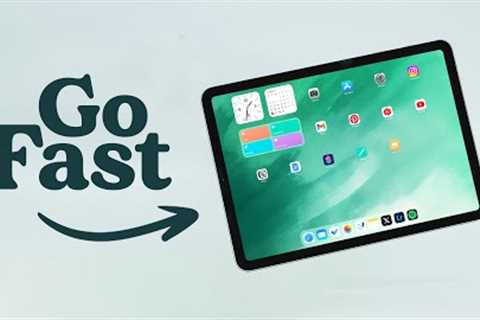 How to Use Your iPad FASTER