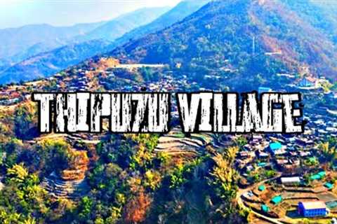 Aerial View of Thipüzu Village | Drone shot | Phek | NAGALAND