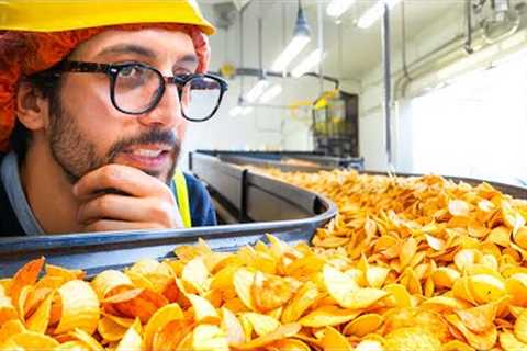 How It’s Made : Inside a French Potato Chip Factory