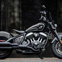 Jack Daniel’s Indian Chief Bobber Dark Horse motorcycle has whiskey in the paint