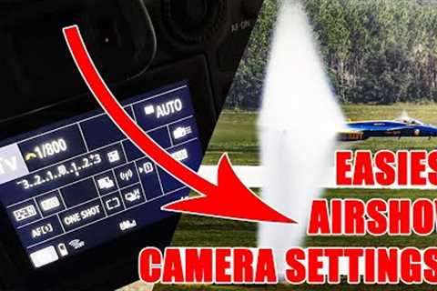 The EASIEST Camera Setting For Airshows and Aviation Photography!