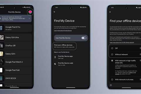 ❤ Google’s Find My Device network: How to opt out of offline tracking