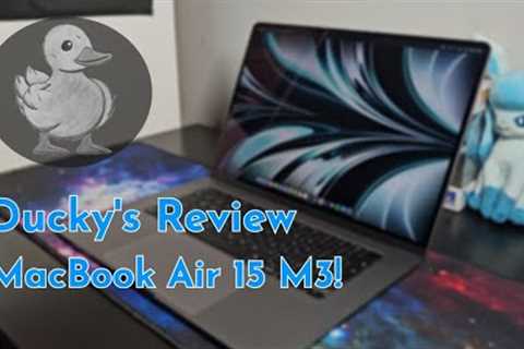 MacBook Air 15 M3 Review - My Personal Opinions!