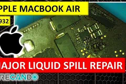 A Guide to Fixing a Liquid-Damaged MacBook Air 2019 (A1932 Model)