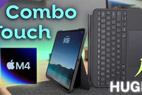 Logitech Combo Touch for M4 iPad Pro! BIG changes!