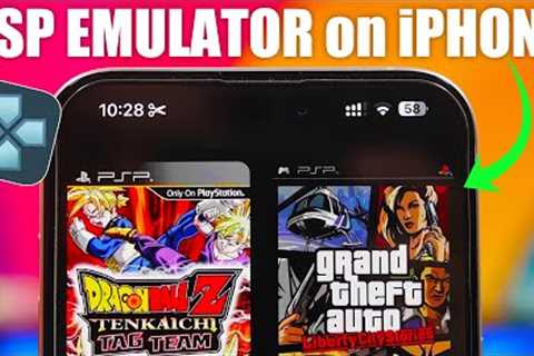 PSP Emulator PPSSPP Setup Guide for iPhone - iOS 17