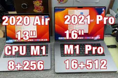 2020 MacBook Air M1 VS 2021 16 MacBook Pro M1 Pro Shenzhen Huaqiangbei Electronics Market