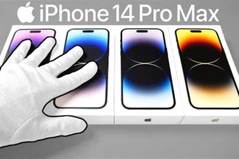 Apple iPhone 14 Pro Max Unboxing   The Best iPhone for Gaming