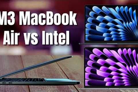 🍎💥 Battle of the Brains: Apple''s AI MacBook Air M3 vs. Intel — Who Rules the AI PC Kingdom? 💥🍎