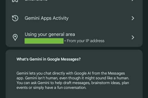 ❤ Gemini in Google Messages widely rolling out