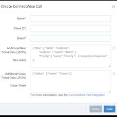 ConnectWise PSA and Exoprise Integration