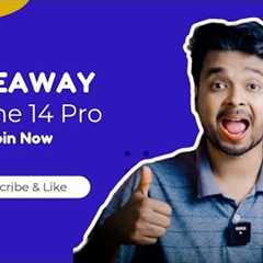 GIVEAWAY || Iphone 14 Pro In June 2024 | Join Now