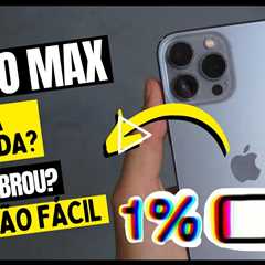 ALERTA! iPhone 13 Pro Max: Bateria inchada e tela quebrada! O que fazer?