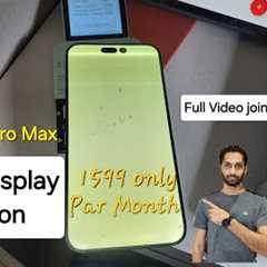iPhone 14 Pro Max Green Display Solution. Easy repair tips.