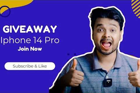 GIVEAWAY || Iphone 14 Pro In June 2024 | Join Now