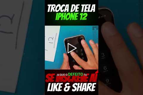 Meu iPhone caiu e quebrou? Como resolver problema no FACE ID e True Tone! Tela Original do iPhone