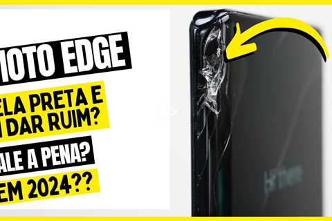 Celular Top com Tela Infinita Quebrada! E AGORA? Troca de Tela Motorola Moto Edge Display Quebrado