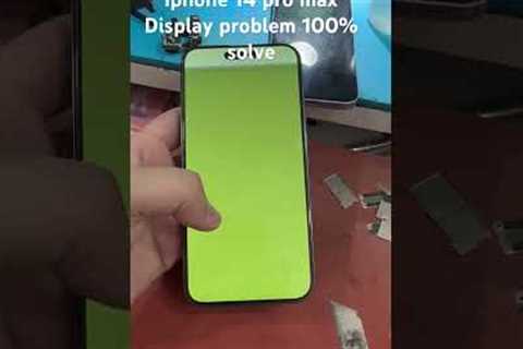 iphone 14 pro max green display #iphone #smartphone #iphonerepairing