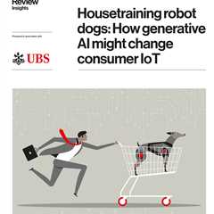 Housetraining robot dogs: How generative AI might change consumer IoT