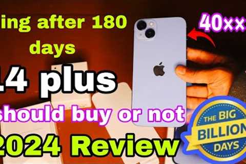 i used iphone 14 plus for 180 days shoud buy in bbd sale 2024 in hindi   | My review