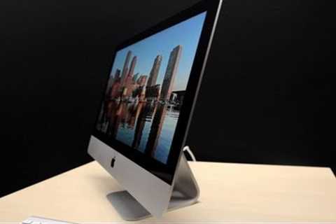 27-inch iMac features superthin display