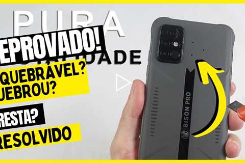 CELULAR INDESTRUTÍVEL? SERÁ? NÃO PASSOU NO TESTE? E AGORA? Desmontar e trocar tela Umidigi Bison