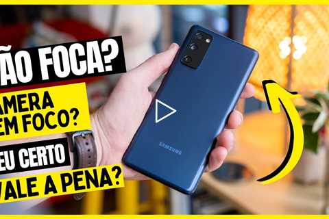 Vidro da Câmera do Celular Quebrou? E AGORA? - Troca de Vidro da Câmera Samsung S20 FE