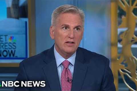 Fmr. Speaker Kevin McCarthy: DEI attacks on VP Kamala Harris are ‘stupid and dumb’