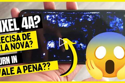 Tela do Pixel 4a quebrada: Vale a pena consertar?