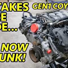 SOMEONE SCREWED UP! This Ford Mustang 5.0 Coyote Engine WAS Nice. Full Teardown Reveals $$$ BLUNDER