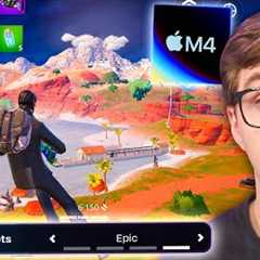 MAX GRAPHICS on Fortnite Mobile iOS Look Insane... (iPad Pro Gameplay)