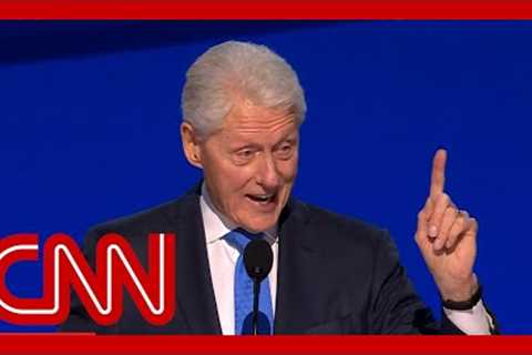 Watch full speech: Bill Clinton swipes at Trump’s age in DNC speech