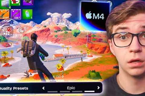 MAX GRAPHICS on Fortnite Mobile iOS Look Insane... (iPad Pro Gameplay)